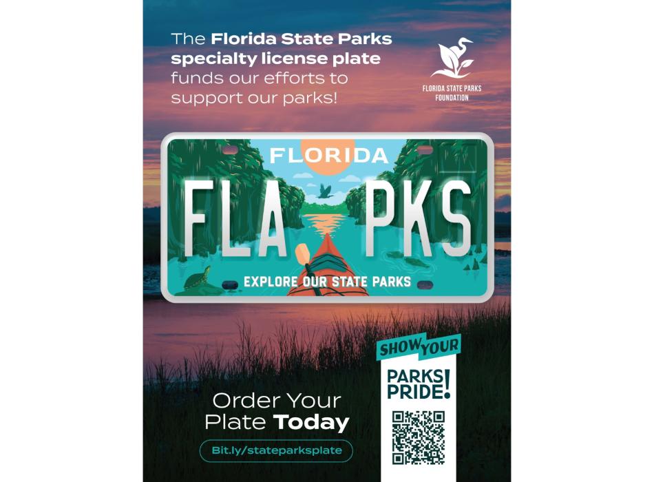 License plate poster